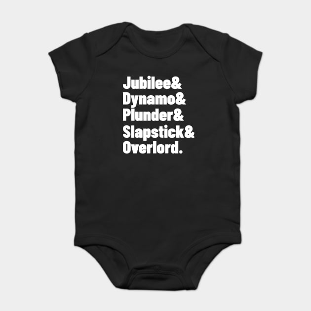 WWII Operation Codenames European Eastern Front Baby Bodysuit by Yesteeyear